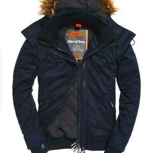 Superdry microfiber hooded sd jacket